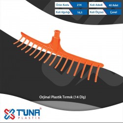 TUNA PLASTİK ORJ.TIRMIK 14 DİŞ