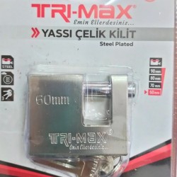 BAYTEC TRI-MAX YASSI ASMA KİLİT 60 MM